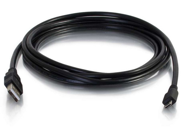 C2G 3ft. USB - microUSB m/m USB cable 0.91 m USB A Micro-USB B Black 24901 757120249016