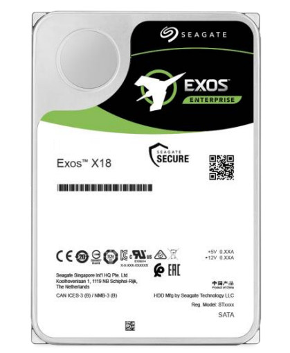 Seagate Exos X18 3.5" 10000 GB SAS ST10000NM014G 763649150931