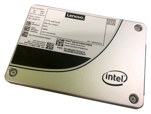 Lenovo 4XB7A13633 internal solid state drive 2.5" 240 GB Serial ATA III 3D TLC NAND 4XB7A13633 889488475315