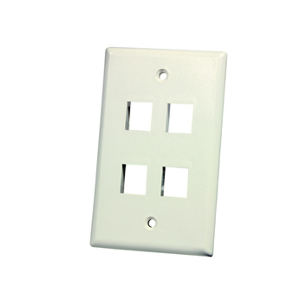 Legrand KSFPR4 wall plate/switch cover White KSFPR4 662875678861