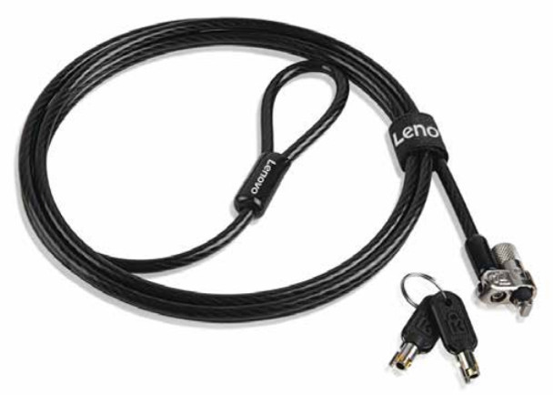 Lenovo 4Z10P40247 cable lock Black 1.8 m 4Z10P40247 085896644675