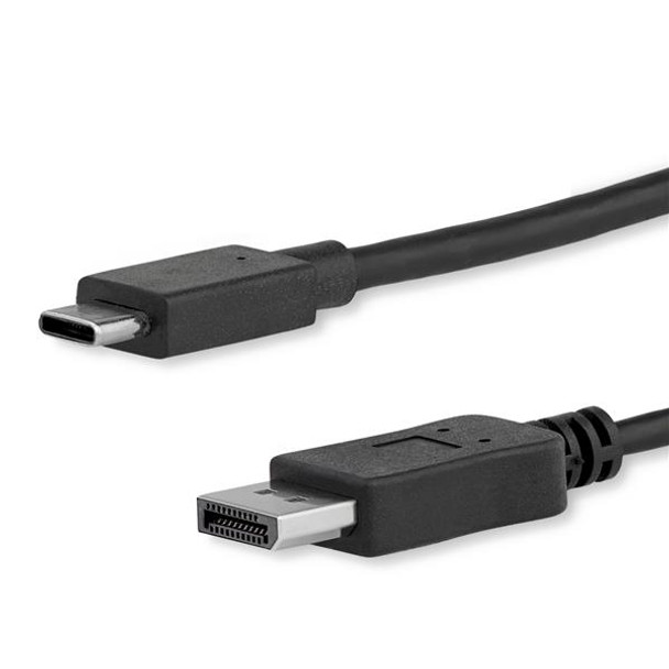 StarTech.com 6 ft. (1.8 m) USB-C to DisplayPort Cable - 4K 60Hz - Black 42764