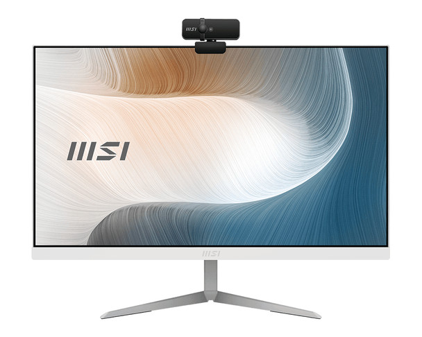 MSI Modern ModAM24111M256 IntelCore i3 60.5 cm (23.8") 1920 x 1080 pixels 8 GB DDR4-SDRAM 256 GB SSD All-in-One PC Windows 10 Home Wi-Fi 5 (802.11ac) Black MODAM24111M256 824142254639