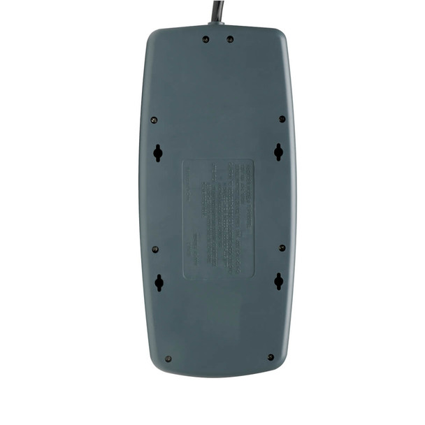Tripp Lite Protect It! 10-Outlet Surge Protector, 8-ft, Cord, 2395 Joules, Tel/Modem Protection TLP1008TEL 037332119063