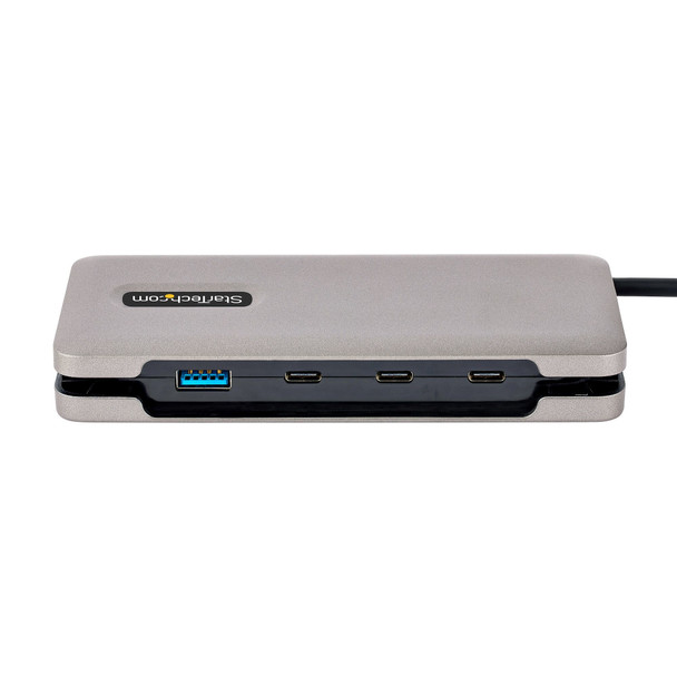 StarTech.com 4-Port USB-C Hub - 1x USB-A & 3x USB-C Ports - USB 3.1 10Gbps - Bus Powered - USB Type C Hub w/ 9.8in/25cm Wrap-Around Cable - Portable USB-C to USB-A Hub/Splitter HB31CM1A3CB 065030888073