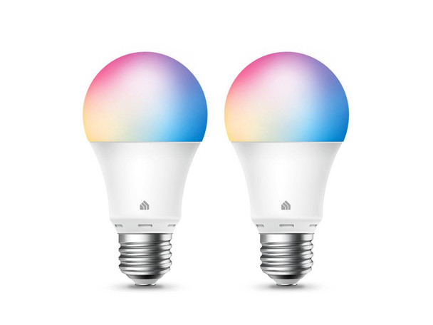 TP-Link 2-Pack smart lighting Smart bulb 9 Watts White Wi-Fi KL125P2 840030702389