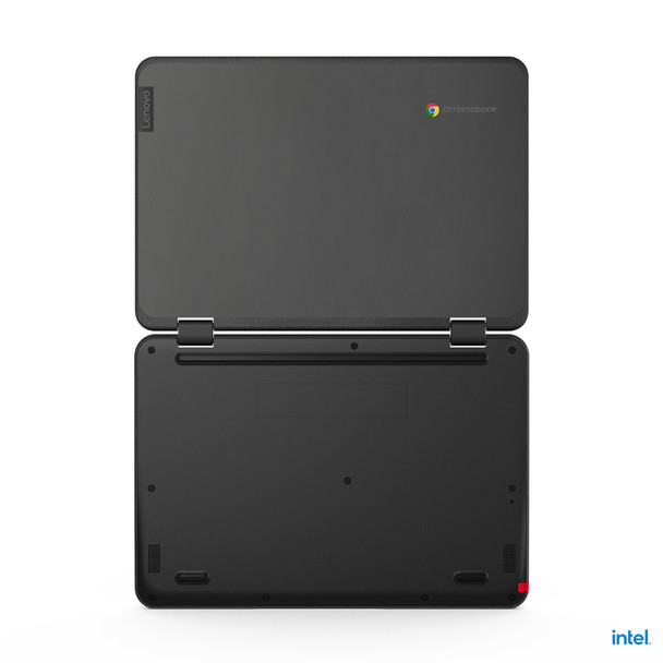 Lenovo 500e N5100 Chromebook 29.5 cm (11.6") Touchscreen HD Intel® Celeron® N 4 GB LPDDR4x-SDRAM 32 GB eMMC Wi-Fi 6 (802.11ax) Chrome OS Grey 82JB0001US 195713785563