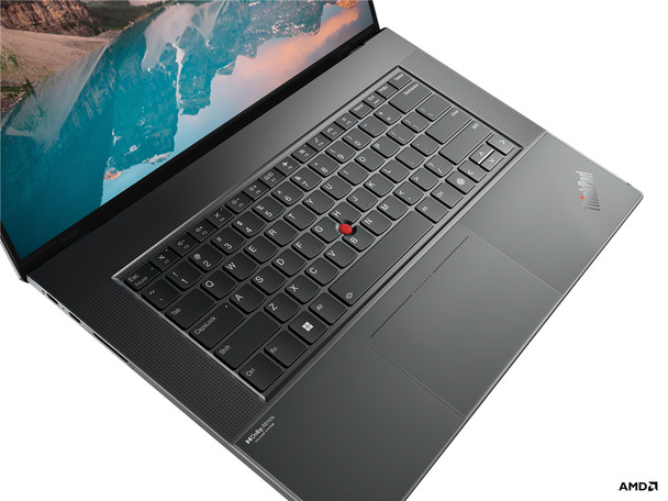 Lenovo ThinkPad Z16 6850H Notebook 40.6 cm (16") WUXGA AMD Ryzen 7 PRO 16 GB LPDDR5-SDRAM 512 GB SSD Wi-Fi 6E (802.11ax) Windows 11 Pro Grey, Black 21D4001VUS