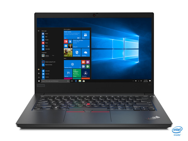Lenovo ThinkPad E14 i3-10110U Notebook 35.6 cm (14") Full HD Intel Core i3 4 GB DDR4-SDRAM 500 GB HDD Wi-Fi 6 (802.11ax) Windows 10 Pro Black 20RA0051US 194632394467