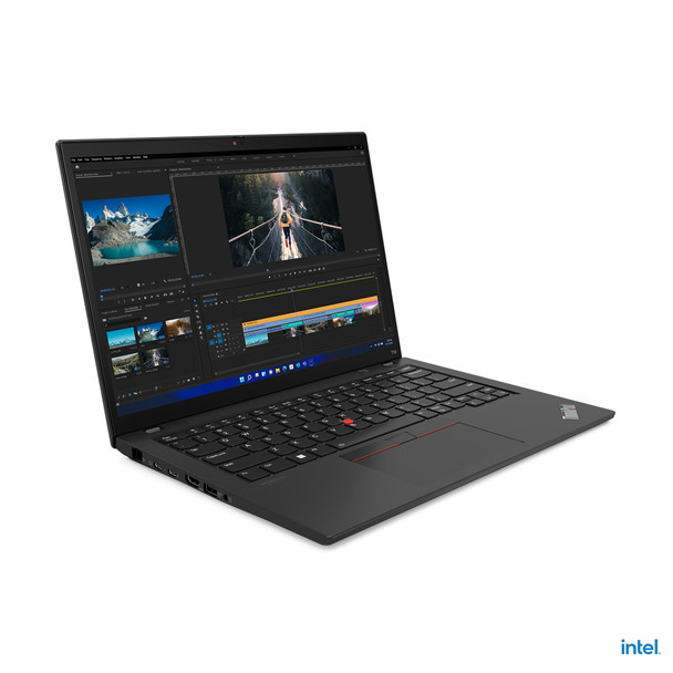 Lenovo ThinkPad T14 i7-1260P Notebook 35.6 cm (14") WUXGA Intel Core i7 16 GB DDR4-SDRAM 512 GB SSD Wi-Fi 6E (802.11ax) Windows 11 Black 21AH00BSUS 196801396258