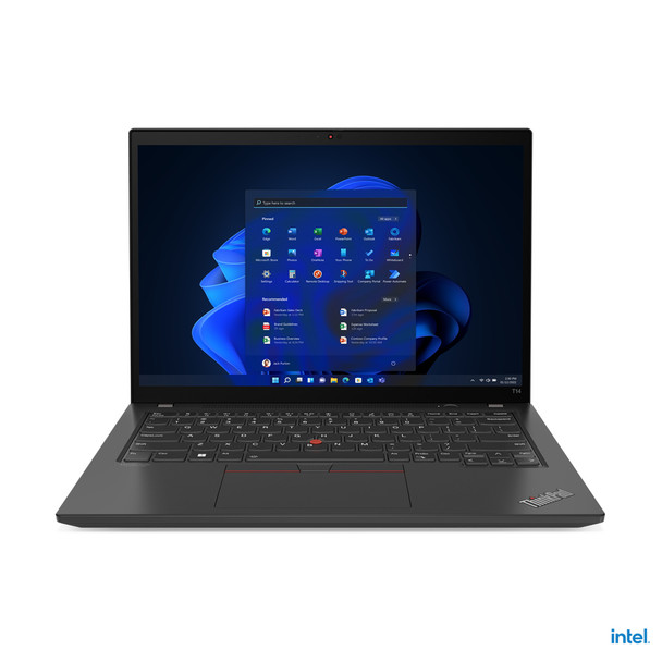 Lenovo ThinkPad T14 i5-1245U Notebook 35.6 cm (14") WUXGA Intel Core i5 16 GB DDR4-SDRAM 512 GB SSD Wi-Fi 6E (802.11ax) Windows 11 Pro Black 21AH00BLUS 196801389830
