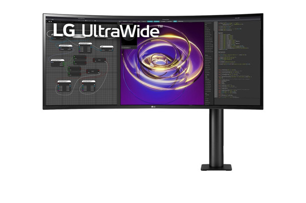 LG 34WP88CN-B computer monitor 86.4 cm (34") 3440 x 1440 pixels UltraWide Quad HD LED Black 34WP88CN-B 195174038901