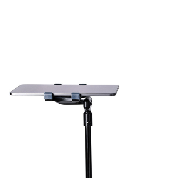 StarTech.com Mobile Tablet Stand with Lockable Wheels - Height Adjustable Cart - Universal Rolling Floor Stand for Tablets from 7 to 11 inch, Portable Tablet Stand w/ Detachable Tablet Holder STNDTBLTMOB 065030892148