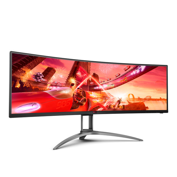 AOC B2 AG493UCX2 computer monitor 124 cm (48.8") 5120 x 1440 pixels Quad HD LED Black AG493UCX2 685417726783