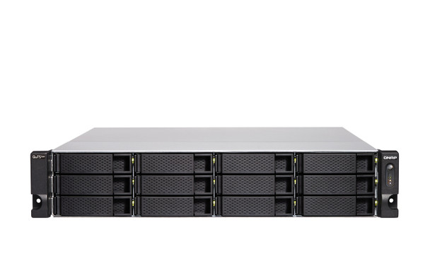 QNAP TS-h1886XU-RP R2 NAS Rack (2U) Ethernet LAN Black D-1622 TS-H1886XU-RP-R2-D1622-32G-US 885022023592