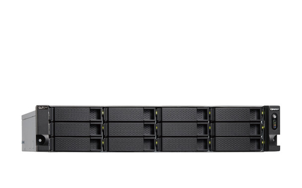 QNAP TS-h1886XU-RP R2 NAS Rack (2U) Ethernet LAN Black D-1622 TS-H1886XU-RP-R2-D1622-32G-US 885022023592