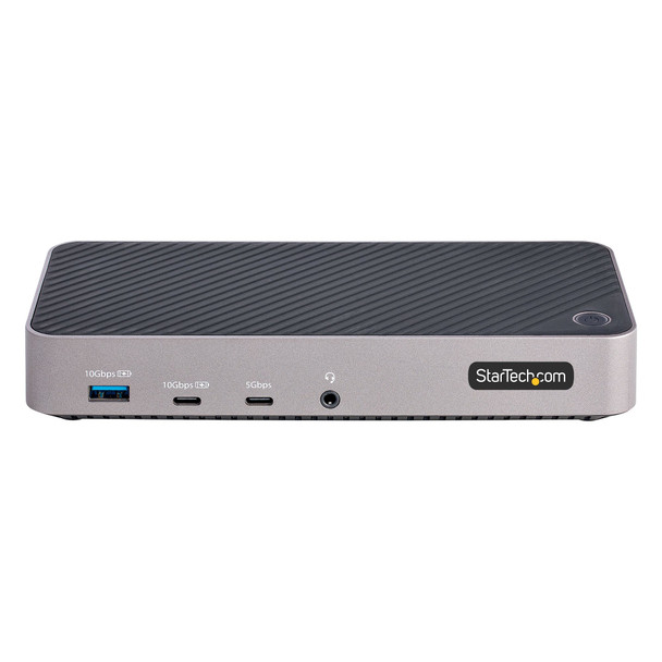 StarTech.com 116N-USBC-DOCK notebook dock/port replicator Wired USB 3.2 Gen 2 (3.1 Gen 2) Type-C Grey 116N-USBC-DOCK 065030896061