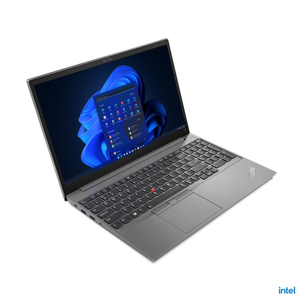 Lenovo ThinkPad E15 i3-1215U Notebook 39.6 cm (15.6") Full HD Intel Core i3 8 GB DDR4-SDRAM 256 GB SSD Wi-Fi 6E (802.11ax) Windows 11 Pro Metallic 21E60079US