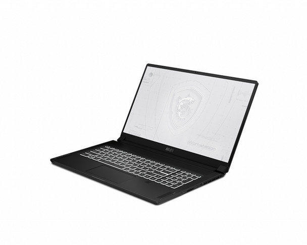 MSI Workstation 11UM-468 i9-11900H Notebook 43.9 cm (17.3") Full HD Intel Core i9 64 GB DDR4-SDRAM 1000 GB SSD NVIDIA RTX A5000 Wi-Fi 6E (802.11ax) Windows 10 Pro Black WS76 11UM-468 824142261606