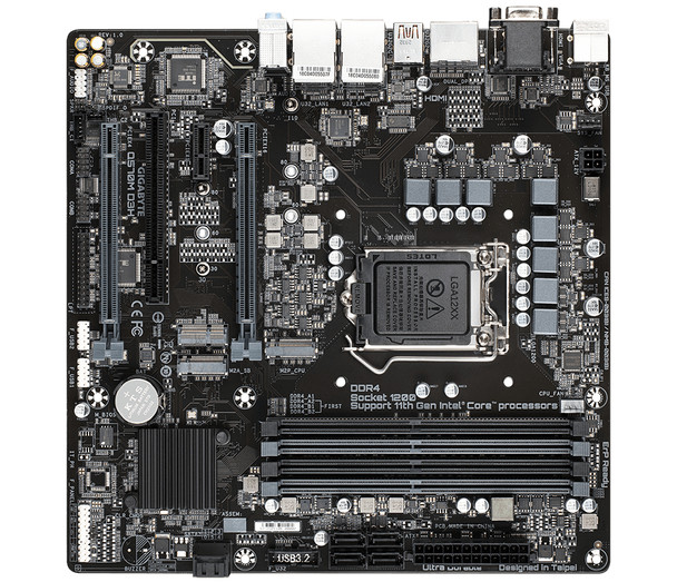 Gigabyte Q570M D3H (rev. 1.0) Intel Q570 Express LGA 1200 micro ATX Q570M D3H 889523028186