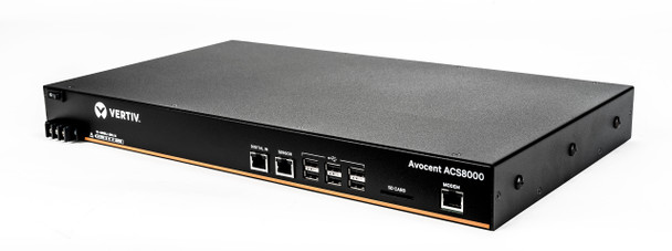 Vertiv Avocent 32-Port ACS 8000 with dual DC Power Supply and Analog Modem - ACS8032MDDC-400 ACS8032MDDC-400