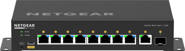 NETGEAR NETGEAR AV Line M4250-9G1F-PoE GSM4210PD-100NAS 606449160185