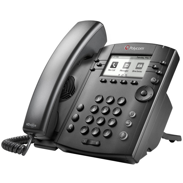 Poly VVX 301 DESKTOP PHONE,SKYPE,PO 2200-48300-019 610807857761