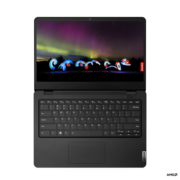 Lenovo 14w 3015e Notebook 35.6 cm (14") Touchscreen Full HD AMD 3000 4 GB DDR4-SDRAM 128 GB SSD Wi-Fi 6 (802.11ax) Windows 11 Pro Academic Black 82N80023US