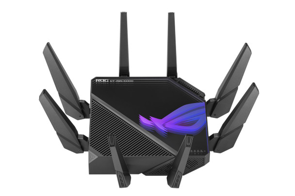 ASUS ROG Rapture GT-AXE16000 wireless router 10 Gigabit Ethernet Tri-band (2.4 GHz / 5 GHz / 6 GHz) Black GT-AXE16000 195553696173