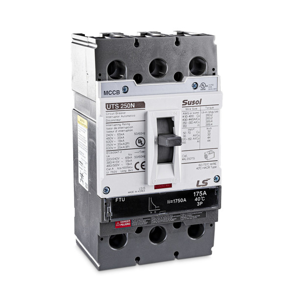 Cyberpower Systems SMUCB175UAC  circuit breaker 175a 3 pole for 3-phase smucb175uac