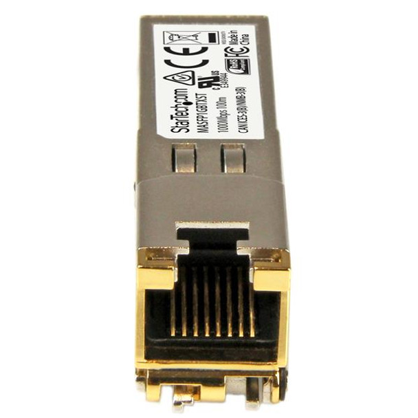 StarTech.com Cisco Meraki MA-SFP-1GB-TX Compatible SFP Transceiver Module - 10/100/1000BASE-TX 43541