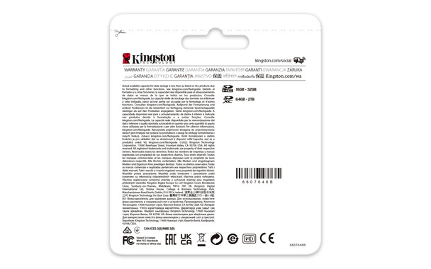 Kingston Technology SDR2/128GB 740617301960 128gb canvas react plus sdxc uhs-ii 300r/260w u3 v90 for full hd/4k/8k sdr2/128gb 740617301960