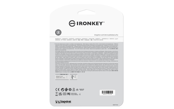 Kingston Technology IKVP50/128GB 740617329131 128gb ironkey vault privacy 50 aes-256 encrypted, fips 197 ikvp50/128gb 740617329131