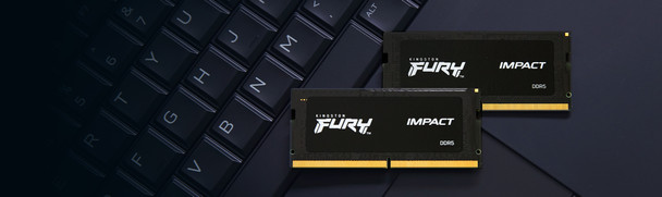 Kingston Technology KF548S38IBK2-64 740617326130 64gb 4800mhz ddr5 cl38 sodimm (kit of 2) fury impact kf548s38ibk2-64 740617326130