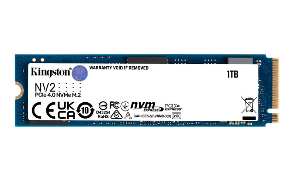 Kingston Technology SNV2S/1000G 740617329919 nv2 1tb m.2 2280 nvme pcie internal ssd up to 3500 mb/s snv2s/1000g snv2s/1000g 740617329919