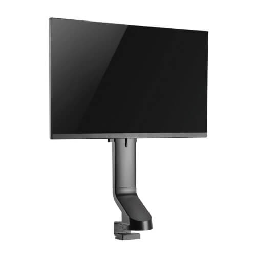 Tripp Lite Single-Display Monitor Arm with Desk Clamp and Grommet - Height Adjustable, 17” to 32” Monitors 43705