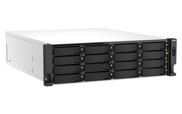 Qnap TS-H2287XU-RP-E2336-32G-US 885022024629 22-bay 3u rackmount nas intel xeon e-2336 6c/12t 29 ghz processor boost up