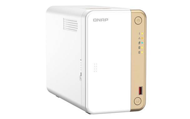 Qnap TS-262-4G-US 885022024643 2-bay desktop nas intel celeron n4505 dual-core processor 4gb ddr4 sodimm r