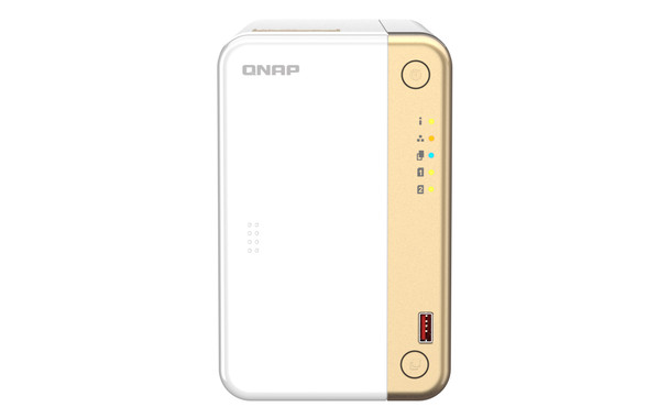 Qnap TS-262-4G-US 885022024643 2-bay desktop nas intel celeron n4505 dual-core processor 4gb ddr4 sodimm r