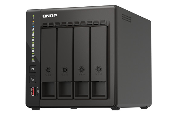 Qnap TS-453E-8G-US 885022024513 4-bay high-performance desktop nas with intel celeron 4-core j6412 onboard