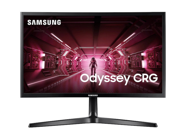 Samsung LC24RG50FZNXZA 887276601779 24in 1800r curved fhd 16/9 black monitor w/ 4ms gtg 144hz lc24rg50fznxza 887276601779