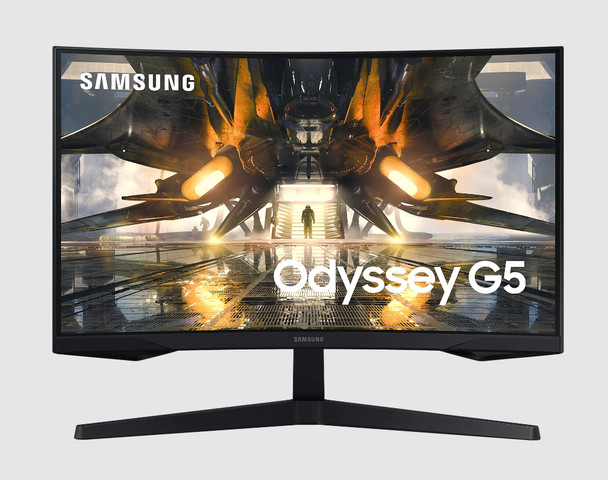 Samsung LS27AG550ENXZA 887276596389 27in curved qhd 16/9 black monitor 1ms gtg165hz ls27ag550enxza 887276596389