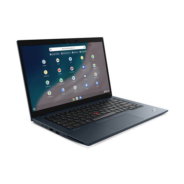 Lenovo ThinkPad C14 i5-1245U Chromebook 35.6 cm (14") Full HD Intel Core i5 8 GB LPDDR4x-SDRAM 256 GB SSD Wi-Fi 6E (802.11ax) ChromeOS Blue 21C9000FUS