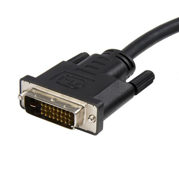 StarTech.com 10ft (3m) DisplayPort to DVI Cable - DisplayPort to DVI Adapter Cable 1080p Video - DisplayPort to DVI-D Cable Single Link - DP to DVI Monitor Cable - DP 1.2 to DVI Converter 43945