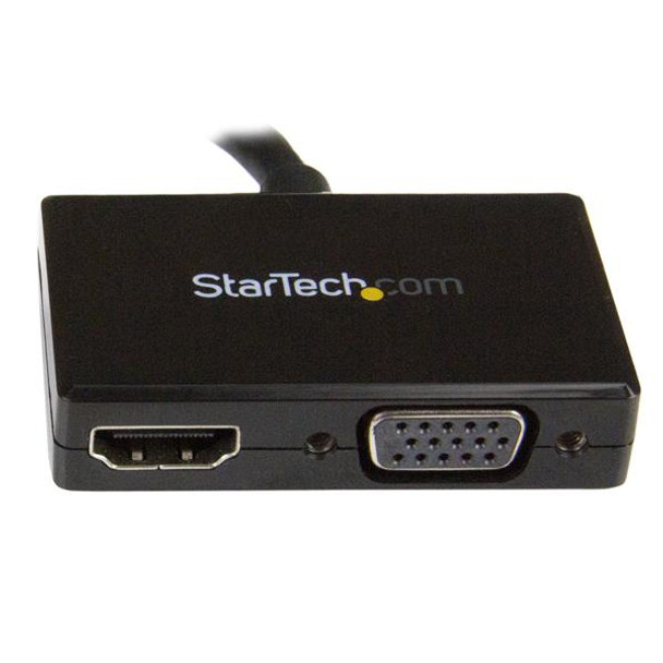 StarTech.com Travel A/V Adapter: 2-in-1 DisplayPort to HDMI or VGA 43976