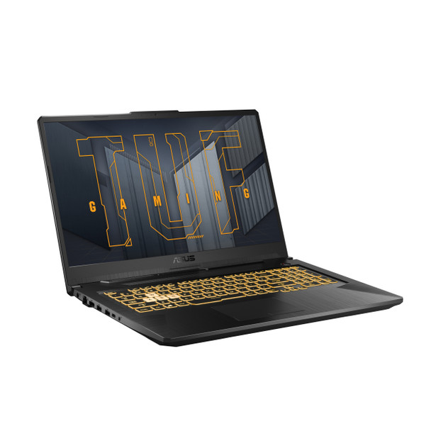 ASUS TUF Gaming F17 FX706HCB-QS72-CB notebook i7-11800H 43.9 cm (17.3") Full HD Intel Core i7 16 GB DDR4-SDRAM 512 GB SSD NVIDIA GeForce RTX 3050 Wi-Fi 6 (802.11ax) Windows 11 Home Grey FX706HCB-QS72-CB 195553622400