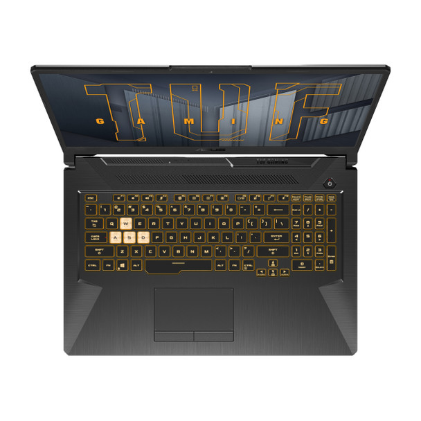 ASUS TUF Gaming F17 FX706HCB-QS72-CB notebook i7-11800H 43.9 cm (17.3") Full HD Intel Core i7 16 GB DDR4-SDRAM 512 GB SSD NVIDIA GeForce RTX 3050 Wi-Fi 6 (802.11ax) Windows 11 Home Grey FX706HCB-QS72-CB 195553622400