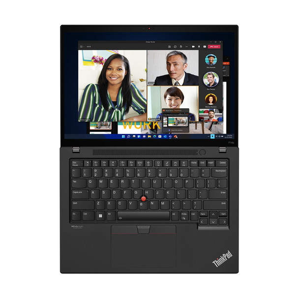 Lenovo ThinkPad P14s i7-1260P Mobile workstation 35.6 cm (14") Touchscreen WUXGA Intel Core i7 16 GB DDR4-SDRAM 512 GB SSD NVIDIA Quadro T550 Wi-Fi 6E (802.11ax) Windows 11 Pro Black 21AK002CUS 196379607251