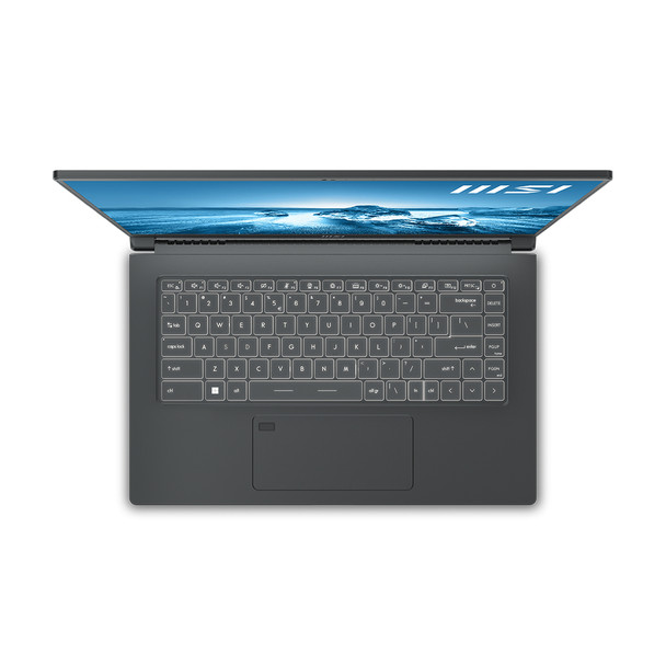 MSI Prestige 15 i7-1260P Notebook 39.6 cm (15.6") Full HD Intel Core i7 16 GB LPDDR4x-SDRAM 512 GB SSD NVIDIA GeForce RTX 3050 Ti Wi-Fi 6E (802.11ax) Windows 11 Pro Grey PRESTIGE 15 A12UD-005 824142279328