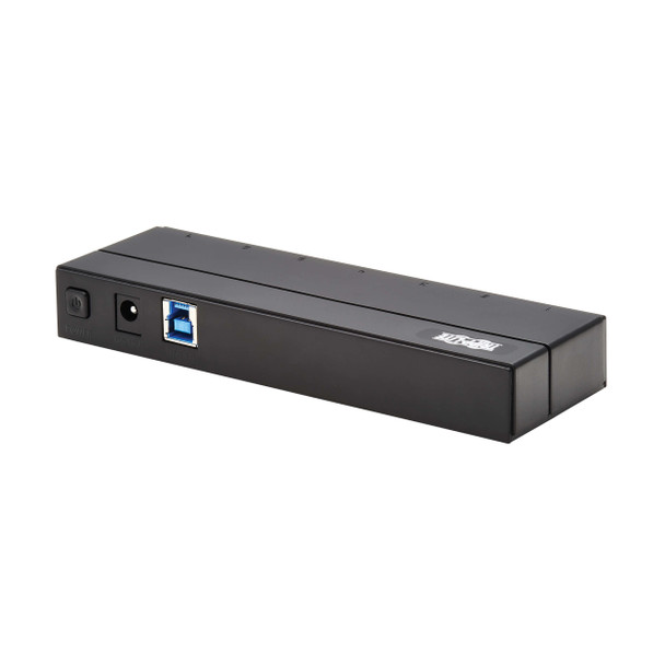 Tripp Lite U360-007-INT 7-Port USB-A Mini Hub - USB 3.2 Gen 1, International Plug Adapters U360-007-INT 037332272058